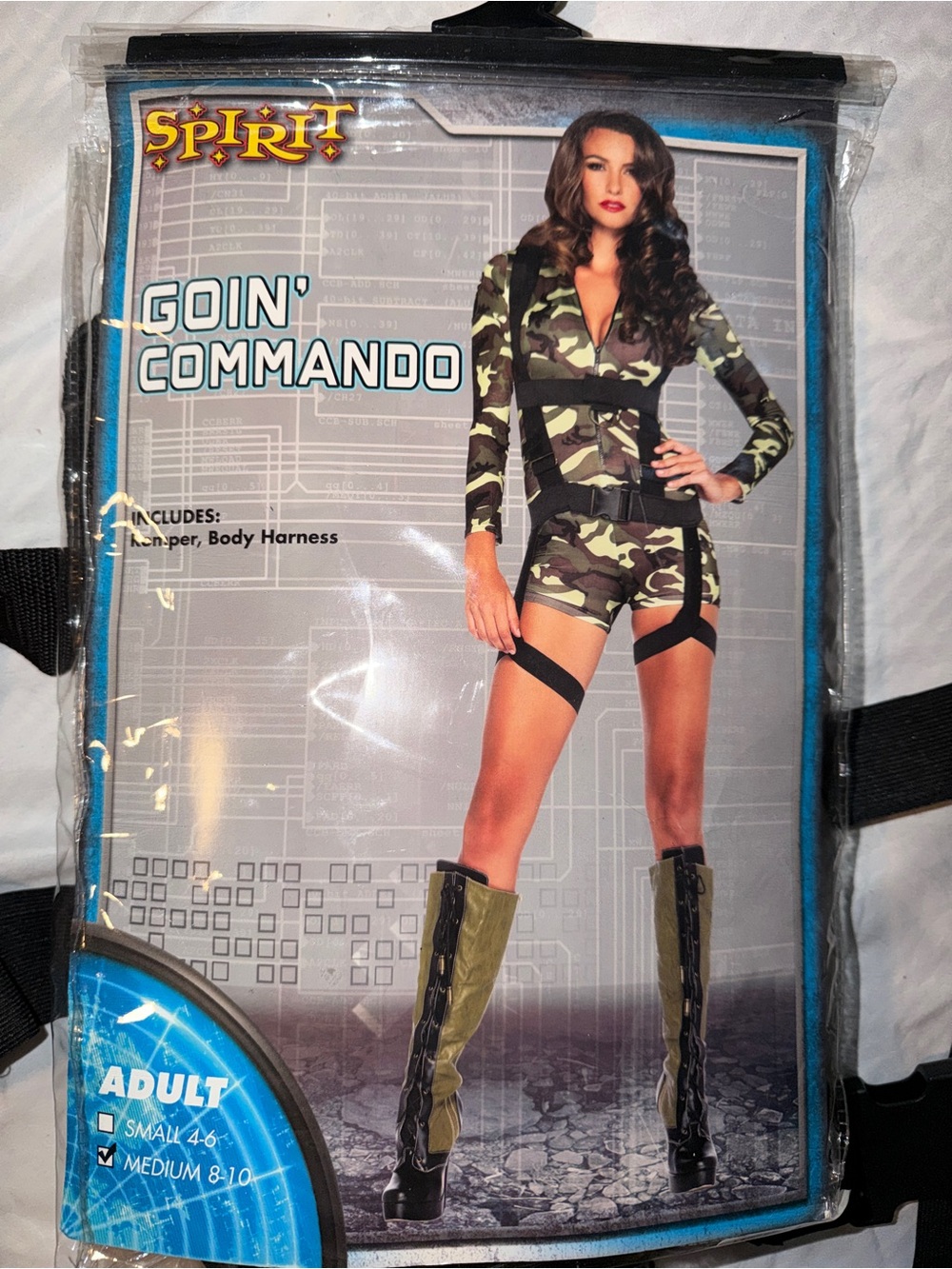 Army Halloween Costume Women’s Size Medium